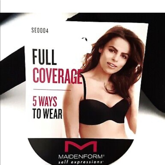 Maiden form full coverage 5 ways to wear. Various sizes. NWT - Picture 3 of 9